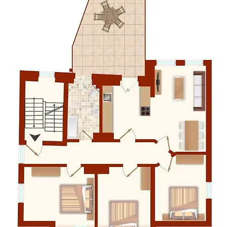 Daire Alte Baeckerei Loge *